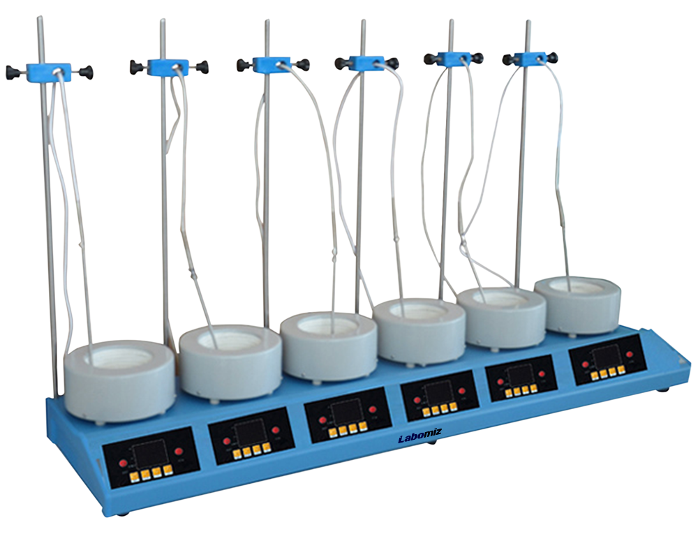 Analog 6-Position Heating Mantle MSPM-3C