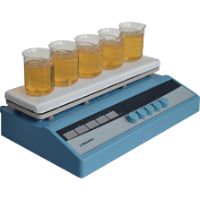 5 Point hotplate stirrer MHPS-4A